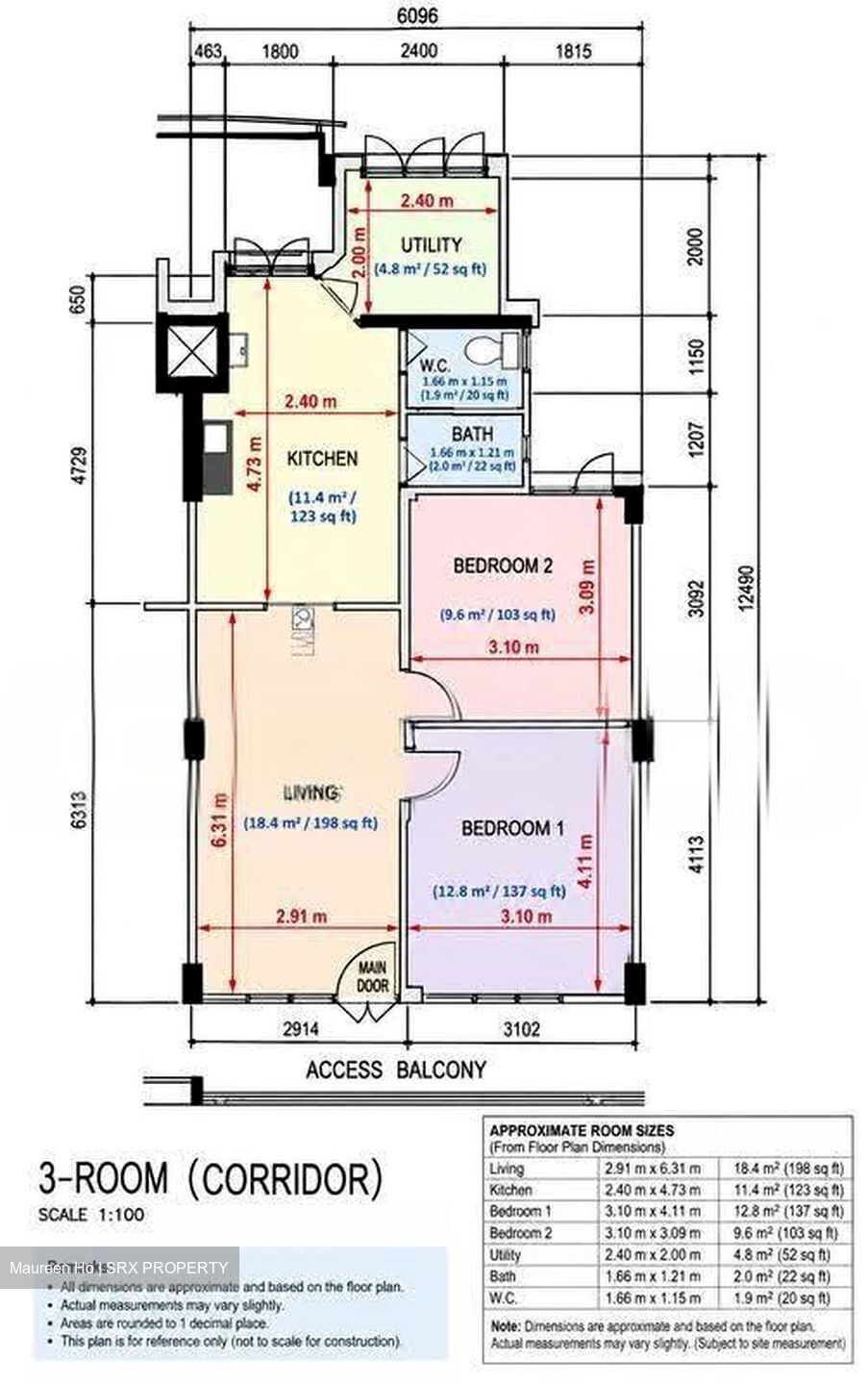 Blk 20 Dover Ville (Queenstown), HDB 3 Rooms #621701661